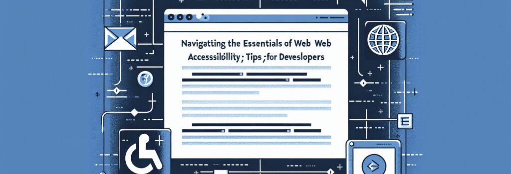 Navigating the Essentials of Web Accessibility: Practical Tips for Developers image