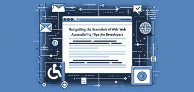 Navigating the Essentials of Web Accessibility: Practical Tips for Developers image
