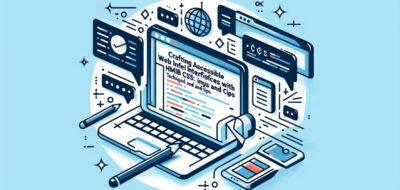 Crafting Accessible Web Interfaces with HTML and CSS: Techniques and Tips image
