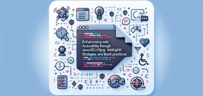 Enhancing Web Accessibility through JavaScript: Strategies and Best Practices image