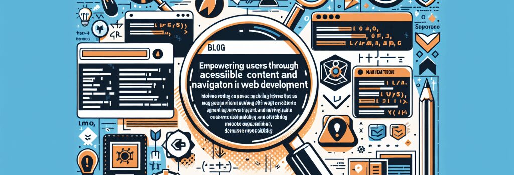 Empowering Users through Accessible Content and Navigation in Web Development image