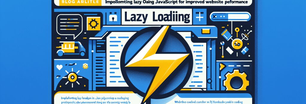 Implementing Lazy Loading in JavaScript for Improved Website Performance image