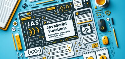 Mastering JavaScript Functions: Parameters, Arguments, and Return Values image