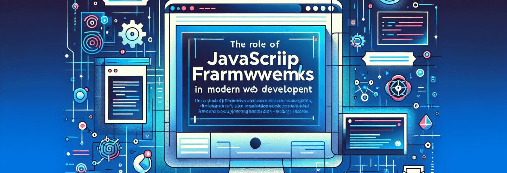 The Role of JavaScript Frameworks in Modern Web Development image