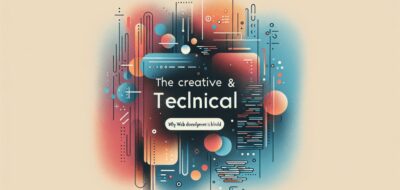 The Creative and Technical Blend: Why Web Development is Unique image