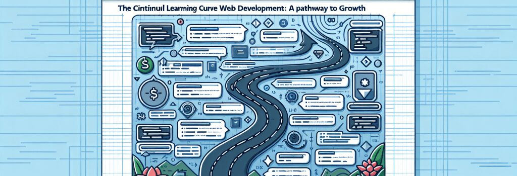 The Continuous Learning Curve in Web Development: A Pathway to Growth image