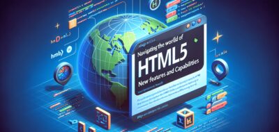 Navigating the World of HTML5: New Features and Capabilities image