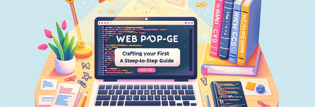 Crafting Your First Web Page: A Step-by-Step Guide image