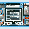HTML Lists: Organizing Your Content Effectively image