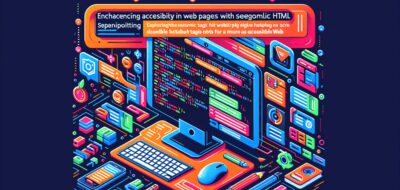 Enhancing Accessibility in Web Pages with Semantic HTML image