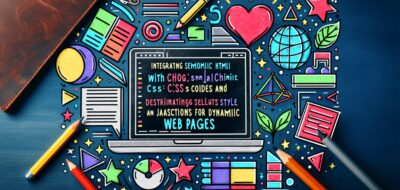 Integrating Semantic HTML with CSS and JavaScript for Dynamic Web Pages image