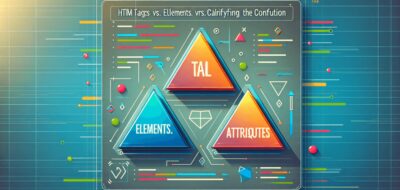 HTML Tags vs. Elements vs. Attributes: Clarifying the Confusion image
