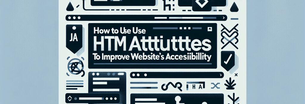 Як використовувати атрибути HTML для покращення доступності вашого веб-сайту. image