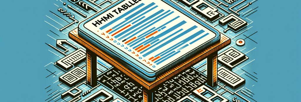 HTML Tables: Displaying Data in a Structured Format image