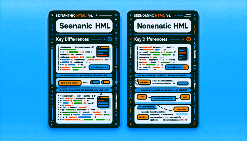 Semantic HTML Vs. Non-Semantic HTML: Key Differences - Web Crafting Code