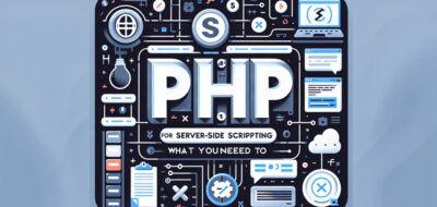 PHP for Server-Side Scripting: What You Need to Know image