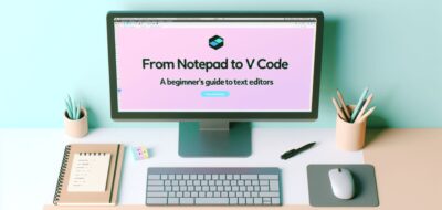 Від Notepad до VS Code: Посібник для початківців з редакторів тексту image