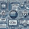 Understanding the Basics of Web Development: HTML, PHP, CSS, JS, and WordPress image