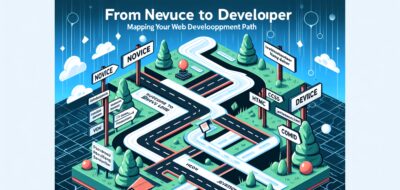 From Novice to Developer: Mapping Your Web Development Path image
