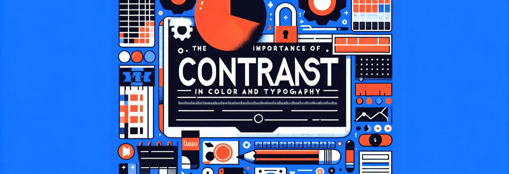 The Importance of Contrast in Web Design: Color and Typography image