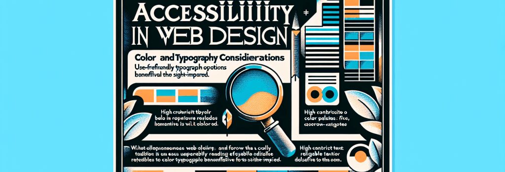 Accessibility in Web Design: Color and Typography Considerations image