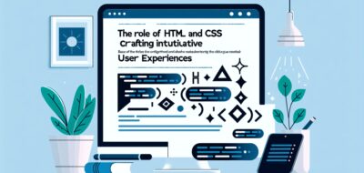 The Role of HTML and CSS in Crafting Intuitive User Experiences image