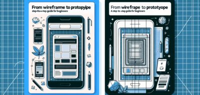 From Wireframe to Prototype: A Step-by-Step Guide for Beginners image
