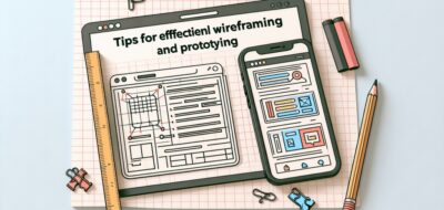 Tips for Efficient Wireframing and Prototyping image