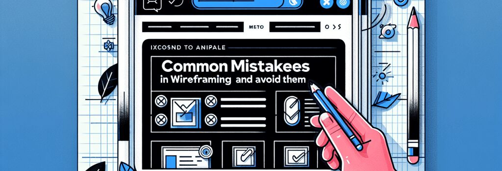 Common Mistakes in Wireframing and How to Avoid Them image