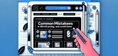 Common Mistakes in Wireframing and How to Avoid Them image