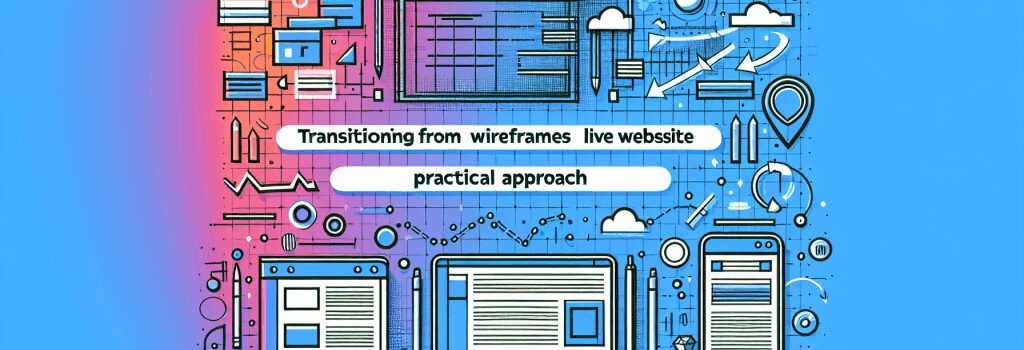 Transitioning from Wireframes to Live Websites: A Practical Approach image
