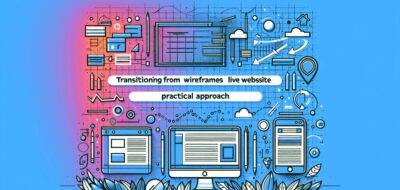 Transitioning from Wireframes to Live Websites: A Practical Approach image