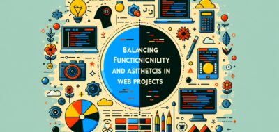 Баланс функціональності та естетики у веб-проектах. image