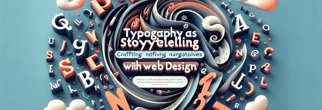 Typography as Storytelling: Crafting Narratives with Text in Web Design image
