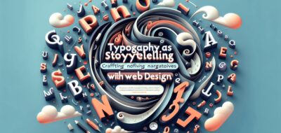 Typography as Storytelling: Crafting Narratives with Text in Web Design image