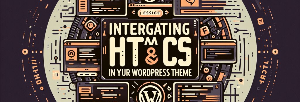 Інтеграція HTML та CSS у ваш тему WordPress. image