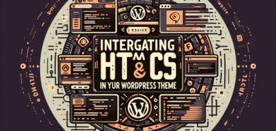 Integrating HTML and CSS into Your WordPress Theme image