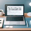 Tips for Writing Clean and Maintainable Code image