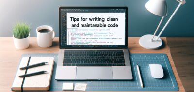 Tips for Writing Clean and Maintainable Code image