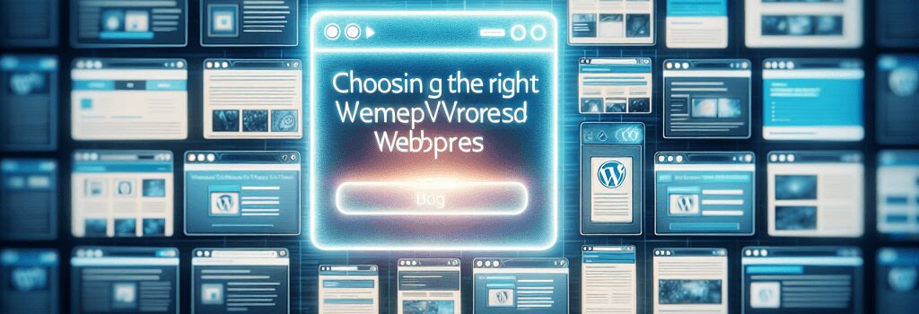 Choosing the Right Theme for Your WordPress Website image