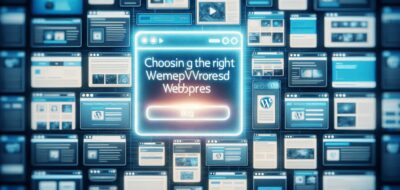 Choosing the Right Theme for Your WordPress Website image