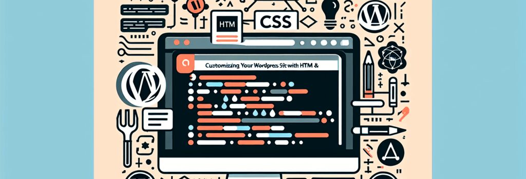 Customizing Your WordPress Site with HTML and CSS image