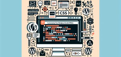 Customizing Your WordPress Site with HTML and CSS image