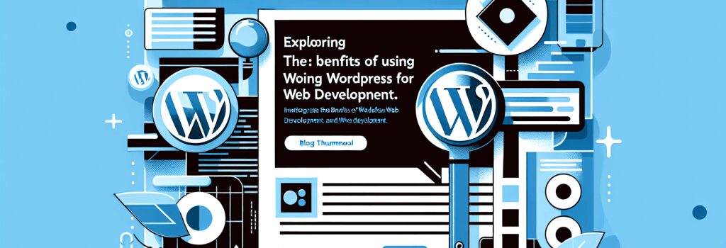Exploring the Benefits of Using WordPress for Web Development image