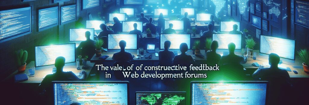 The Value of Constructive Feedback in Web Development Forums image