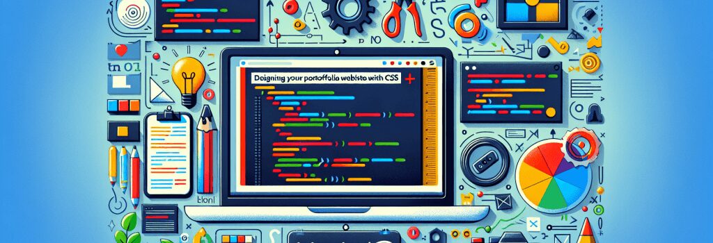 Designing Your Portfolio Website with HTML and CSS image