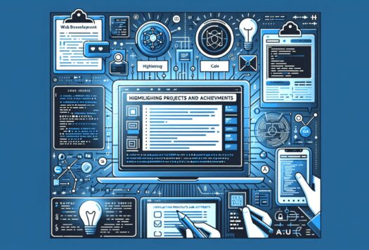 Highlighting Projects and Achievements: A Guide for Web Developers image