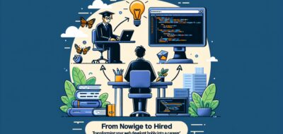 From Novice to Hired: Transforming Your Web Development Hobby into a Career image