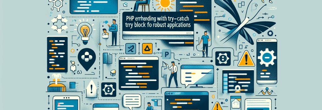 PHP Error Handling with Try-Catch Blocks for Robust Applications image