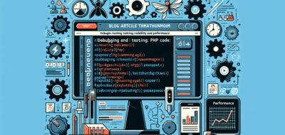 Debugging and Testing PHP Code: Ensuring Reliability and Performance image